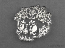 Load image into Gallery viewer, Floral Sugar Skull Mold
