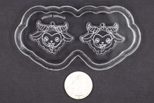 Load image into Gallery viewer, Krampus Head Cryptid Kawaii Jewelry Mold
