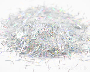 Tinsel Silver Iridescent Glitter