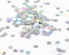 Load image into Gallery viewer, Cherry Blossom Silver Holographic Glitter
