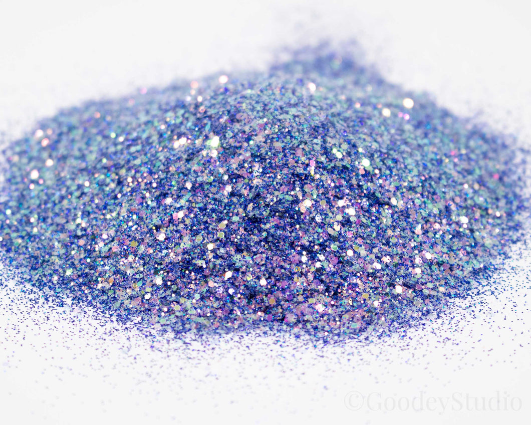 Sparkle Indigo Fine Mix Glitter
