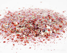 Load image into Gallery viewer, Glimmer Red Chunky  Glitter
