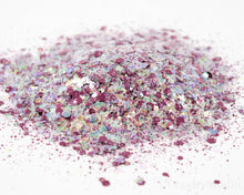 Load image into Gallery viewer, Glimmer Burgundy Chunky Glitter
