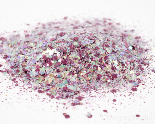Silver Chunky Iridescent Glitter – shopgoodeystudio