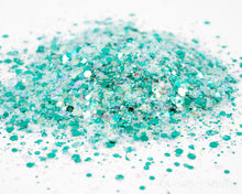 Load image into Gallery viewer, Glimmer Teal Chunky Glitter
