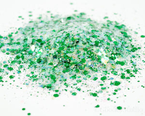 Glimmer Green Chunky Glitter