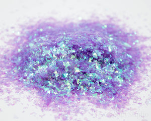 Purple Orchid Shards Iridescent Glitter