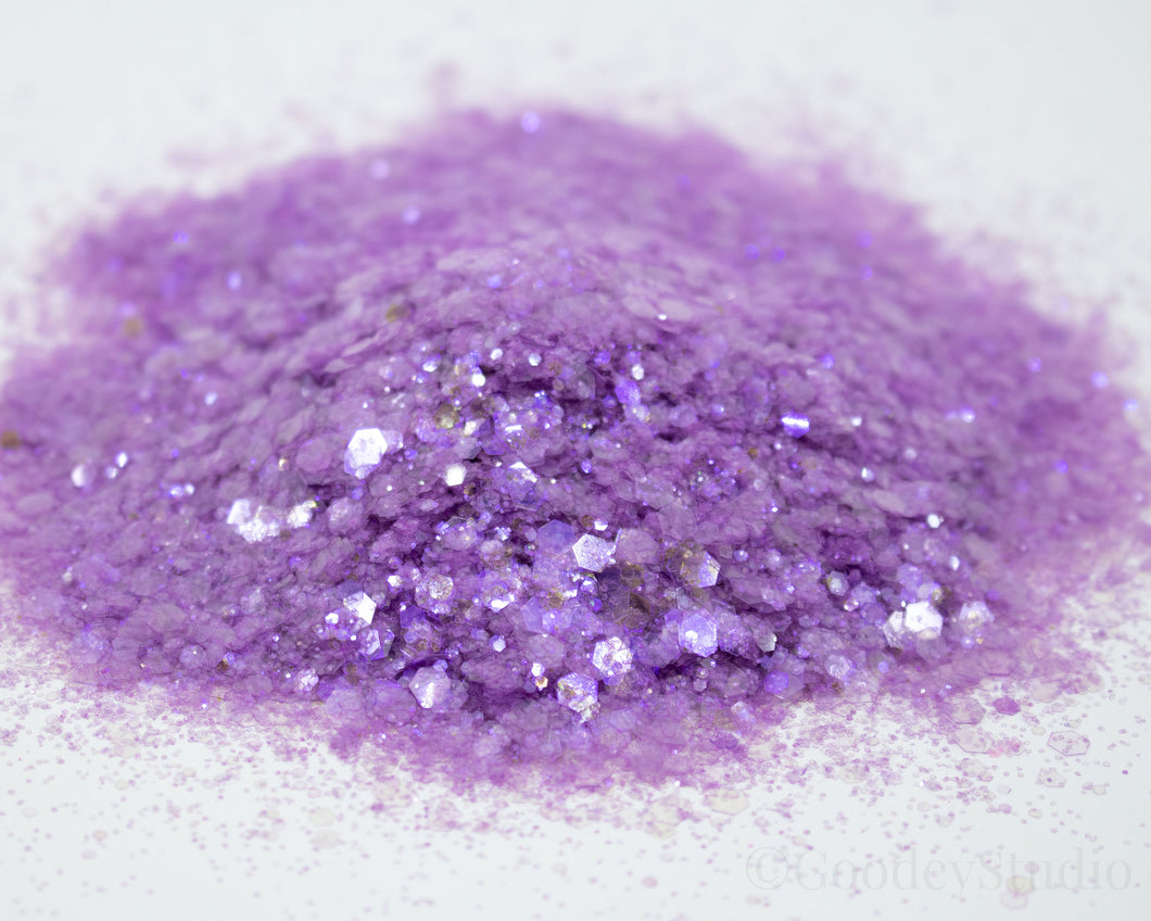Purple Iris Iridescent Chunky Glitter