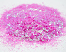 Load image into Gallery viewer, Magenta Iridescent Chunky Glitter
