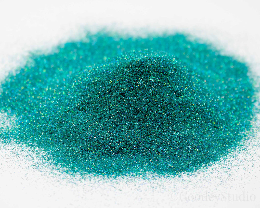 Timeless Teal Mirco Magic Holographic Glitter