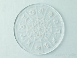 Astrology Zodiac Signs Coaster Mold