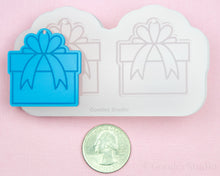 Load image into Gallery viewer, Christmas Present Earrings Jewelry Mold
