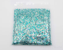 Load image into Gallery viewer, Glimmer Teal Chunky Glitter
