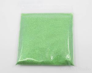 Lime Green Iridescent Fine Glitter