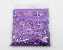 Load image into Gallery viewer, Lovely Lilac Chunky Mix Holographic Glitter
