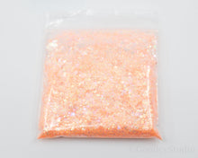 Load image into Gallery viewer, Orange Opal Chunky Iridescent Glitter
