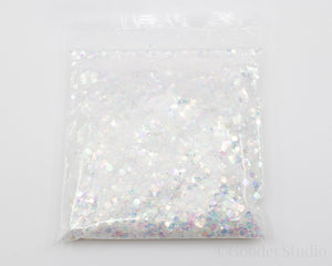 Prismatic Rainbow Iridescent Chunky Glitter