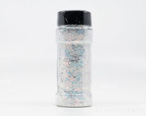 Let It Snow Chunky Mix Holographic Glitter