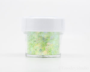 Green Opal Chunky Iridescent Glitter
