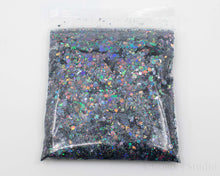 Load image into Gallery viewer, Deep Space Chunky Mix Holographic Glitter
