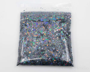 Deep Space Chunky Mix Holographic Glitter