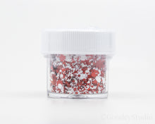 Load image into Gallery viewer, Xmas Red Chunky Mix Holographic Glitter
