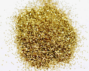 Golden Glow Fine Metallic Glitter