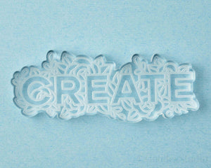 Create Floral Word Mold