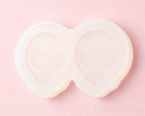 Owl Flying at Night Jewelry Mold
