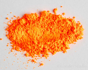 Neon Orange Pigment Powder