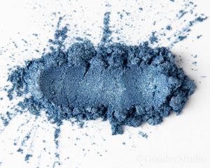 Steely Blue Pigment Powder