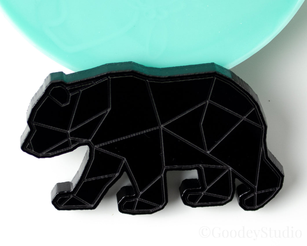 Geometric Bear Mold
