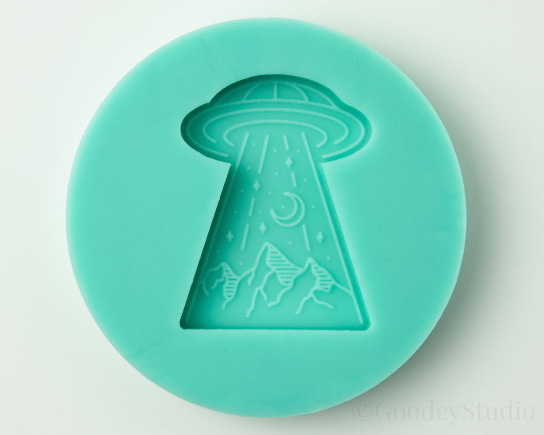 Space Ship Abduction Mold
